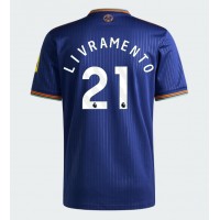 Newcastle United Tino Livramento #21 Tretí futbalový dres 2025-26 Krátky Rukáv